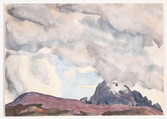 Title unknown (clouds over mountain)