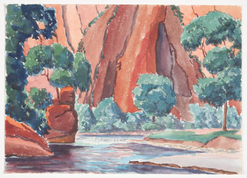 Title unknown (Red Canyon)