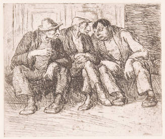 Title unknown (three men on stoop)
