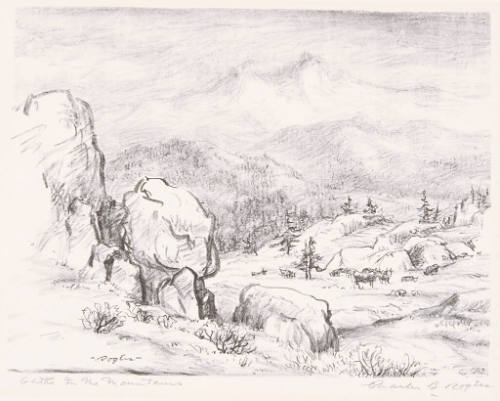 Cattle in the Mountains