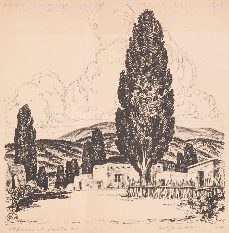 Poplars at Santa Fe