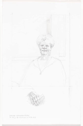 Study for portrait of Ruth Ann Wefald
