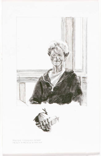 Study for portrait of Ruth Ann Wefald