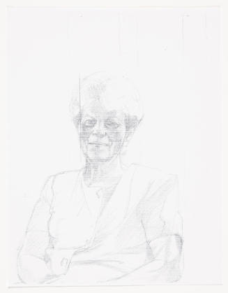 Study for portrait of Ruth Ann Wefald