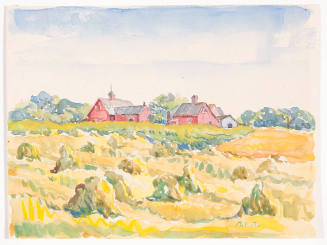 Untitled (field and farm)