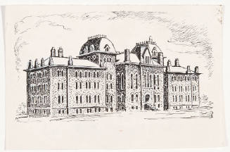 University (now Fraser) Hall, 1872