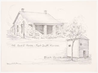 Title unknown (Guard House and Block House, Fort Scott)