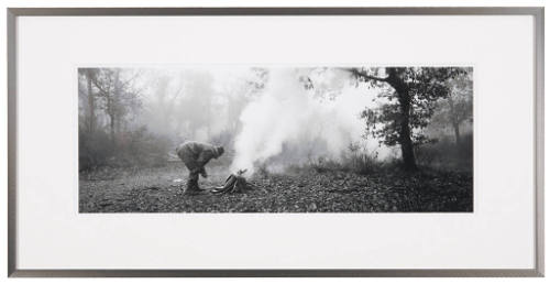 Valter Franci Building a Fire, Italy