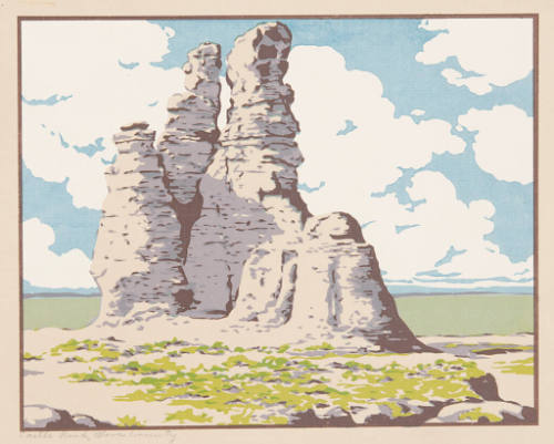 Castle Rock, Gove County