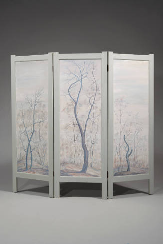 Title unknown (three-panel folding screen with landscape)