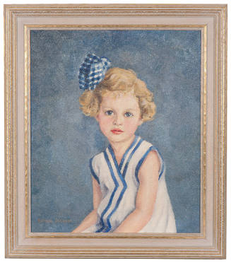 Title unknown (portrait of a young girl, Mary Helm Pollack)