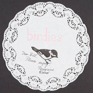 Untitled ("Birdies" doily)