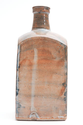 Title unknown (bottle in brown with green spots)